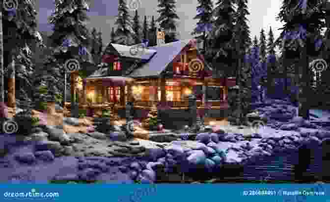 A Charming Winter Scene Of A Snow Covered Inn Nestled Amidst Pine Trees And Twinkling Lights Christmas At Cozy Holly Inn (Pinecone Falls 1)