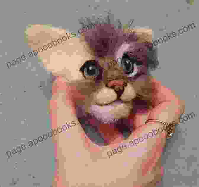 A Close Up Of A Needle Felted Animal, Showing The Intricate Details Of The Fur And Facial Features It S A Small World Felted Friends: Cute And Cuddly Needle Felted Figures From Around The World