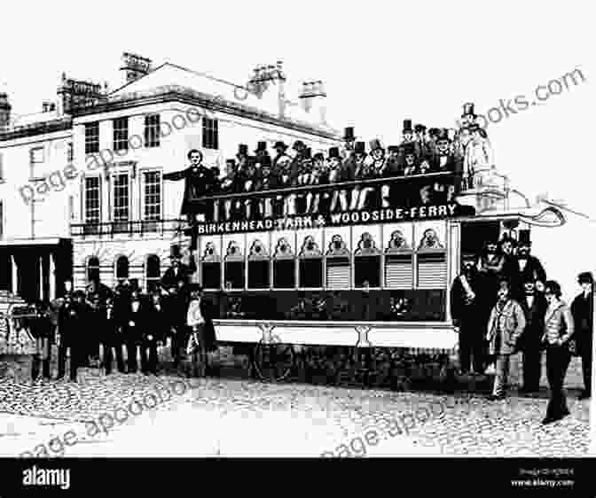 A Horse Drawn Tram In The 19th Century. Yorkshire And North East Of England (Regional Tramways)