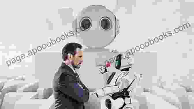 A Human And An AI Robot Interacting, Symbolizing The Interplay Between Technology And Human Consciousness Life 3 0: Being Human In The Age Of Artificial Intelligence