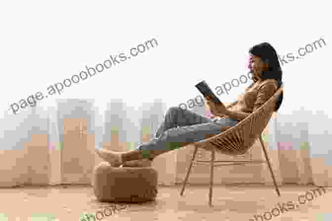 A Person Sitting In A Comfortable Chair, Surrounded By Books, Reading Intently. A Guide To Shadow Work: A Short And Powerful Guide To Healing