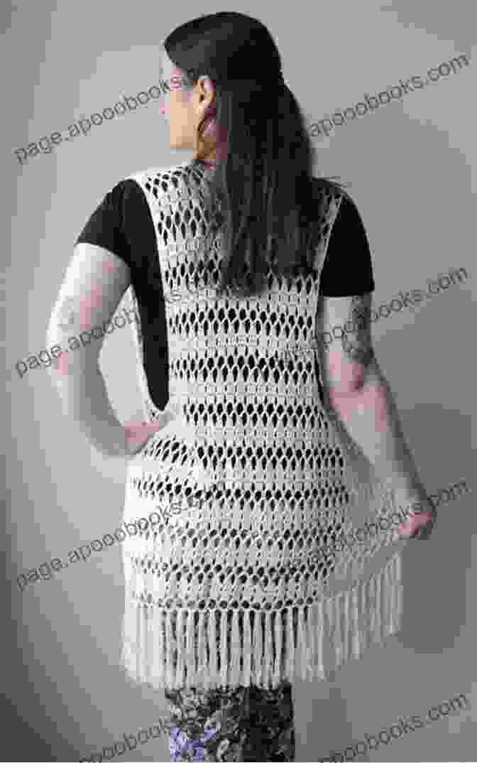 A Stylish Crochet Garment, Showcasing Intricate Stitchwork And A Flattering Silhouette. 150 Favorite Crochet Designs (Dover Knitting Crochet Tatting Lace)