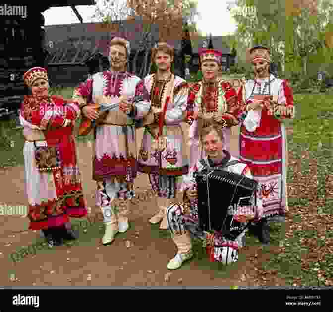 A Traveler Interacting With A Group Of Local People In A Traditional Russian Village Stumbling Through Russia (Stumbling Through Life)