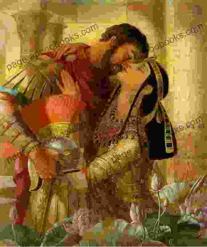 Antony And Cleopatra Kissing Passionately Antony And Cleopatra By William Shakespeare