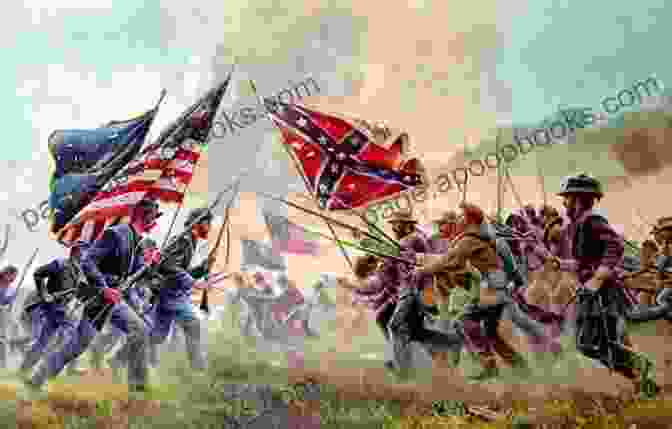 Battle Scene From The American Civil War Four Score Seven Stories Ago: A Gettysburg Writers Brigade Anthology