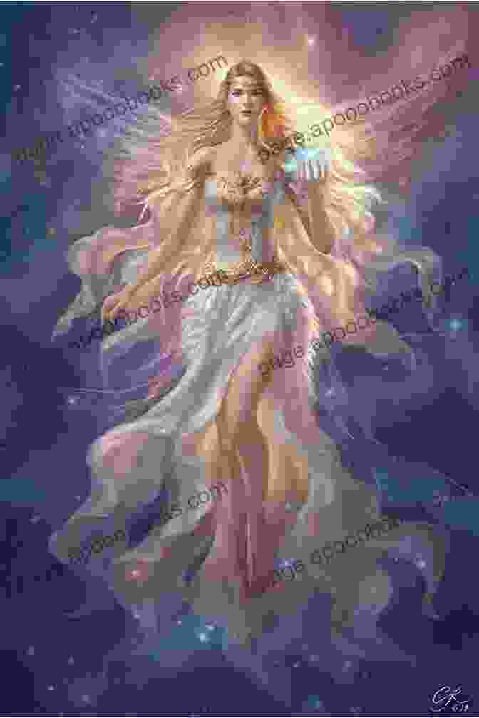 Belldandy, A Celestial Goddess With Flowing Blonde Hair And Angelic Wings, Holding A Golden Staff. Oh My Goddess Volume 8 Kosuke Fujishima