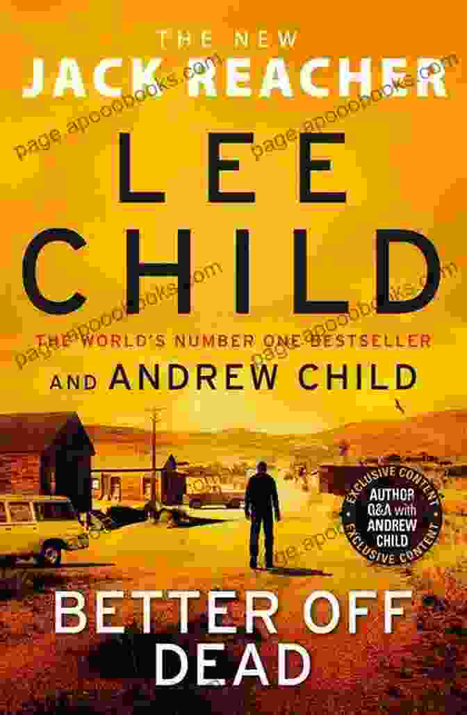 Better Off Dead Book Cover Lee Child Free Download Checklist: Jack Reacher Chornological Free Download Novels Short Stories Plus All Other Works And Stand Alone With Synopsis (Series List 5)