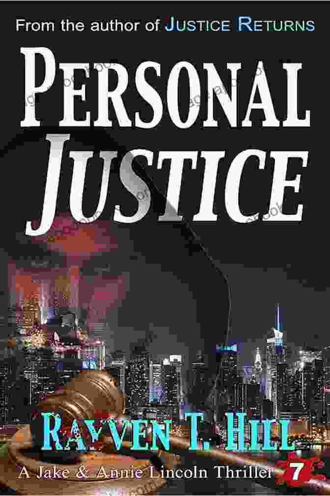 Book Cover For 'Private Investigator Serial Killer Mystery Jake Annie Lincoln Thriller' Featuring The Silhouette Of Two Figures Against A Backdrop Of A City At Night Blood And Justice: A Private Investigator Serial Killer Mystery (A Jake Annie Lincoln Thriller 1)