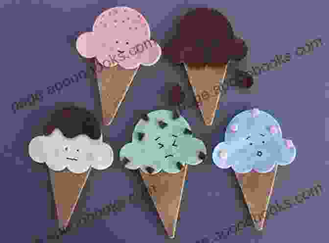 Decorating The Ice Cream Cone With Felt Toppings And Embellishments Step By Step Tutorial To Make Felt Icecream On The Cone