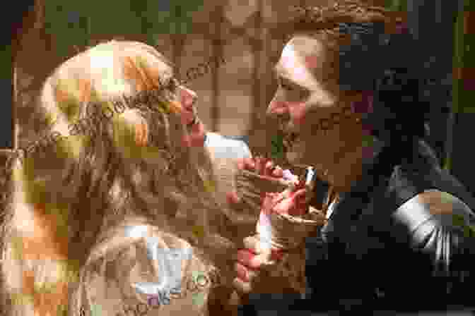 Edith Cushing And Sir Thomas Sharpe Embrace In The Mansion Crimson Peak: The Official Movie Novelization