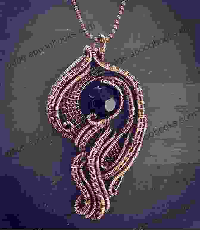 Elegant Wire Wrapped Pendant With Intricate Filigree Details A Guide To Wire Wrapped Jewellery: The Quick And Easy Way To Make Wire Wrapped Jewellery