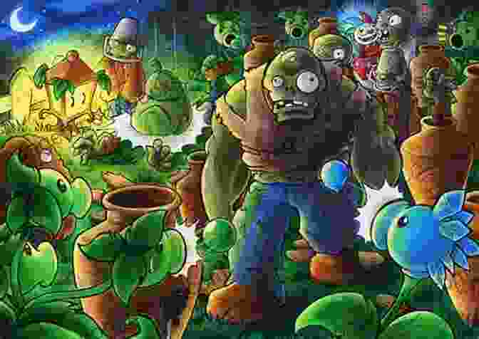 Interior Artwork From Plants Vs. Zombies: Timepocalypse, Depicting A Fierce Battle Between Plants And Zombies Plants Vs Zombies: Timepocalypse #5 Paul Tobin