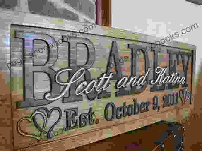 Intricate Wooden Sign With A Personalized Message, Highlighting The Charm Of Cricut Woodcutting Great Ideas For DIY Cricut: Lovely Cricut Crafts You Can Try At Home