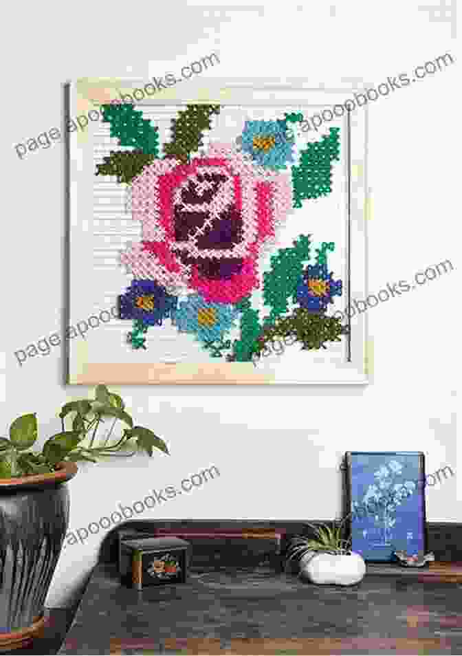 Lone Star Cross Stitch Wall Hanging Texas Star Cross Stitch Pattern