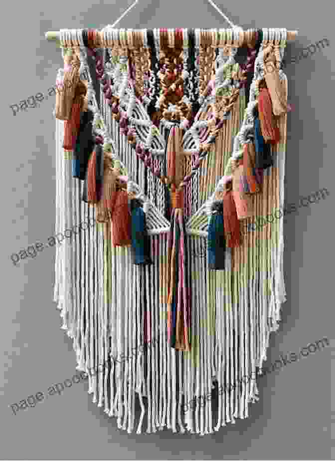 Macrame Wall Hanging With Colorful Tassels Colourful Fun Embroidery: Featuring 24 Modern Projects To Bring Joy And Happiness To Your Life (Crafts)