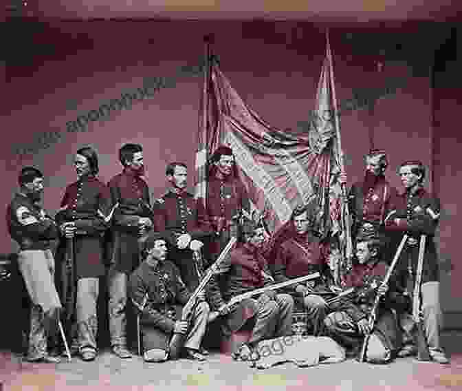 Maurice Manning Leading His Regiment During The Civil War Railsplitter Maurice Manning