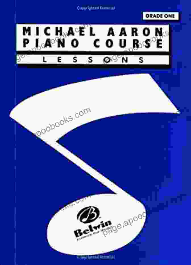 Michael Aaron Piano Course Lessons Grade 1 Book Cover Michael Aaron Piano Course: Lessons Grade 1