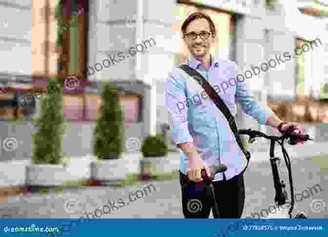 Michael Hughes, A Bespectacled Man With A Warm Smile, Sits On A Public Bus Holding An Open Notebook And Pen, Immersed In The Creative Process. Passenger Poet Michael Hughes