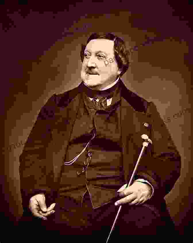 Portrait Of Rossini, A Celebrated Italian Composer Renowned For His Comedic Operas. The Invention Of Beethoven And Rossini: Historiography Analysis Criticism