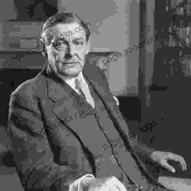 Portrait Of T.S. Eliot, The Influential American Poet And Critic Known For His Groundbreaking Modernist Poetry. Lives Of The Poets Michael Schmidt