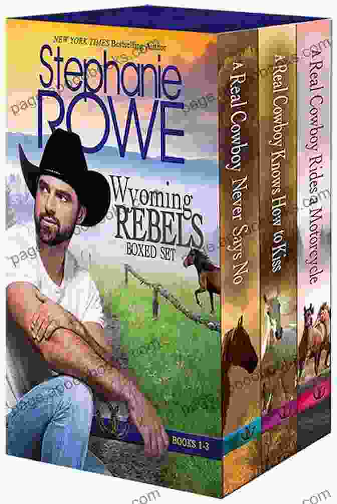 Real Cowboy For Christmas: Wyoming Rebels Book Cover A Real Cowboy For Christmas (Wyoming Rebels)