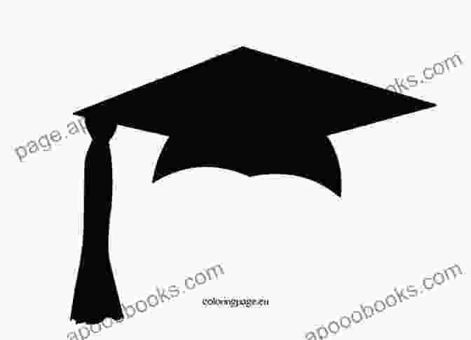 Step 1: Stitch The Outline Of The Graduation Cap In Black Floss. Graduation Cap Cross Stitch Pattern