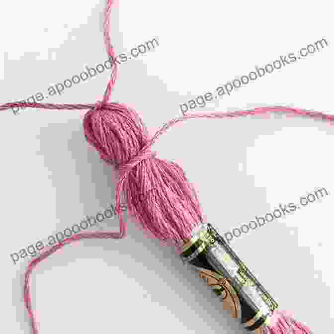 Step 2: Stitch The Tassel In Red Floss. Graduation Cap Cross Stitch Pattern