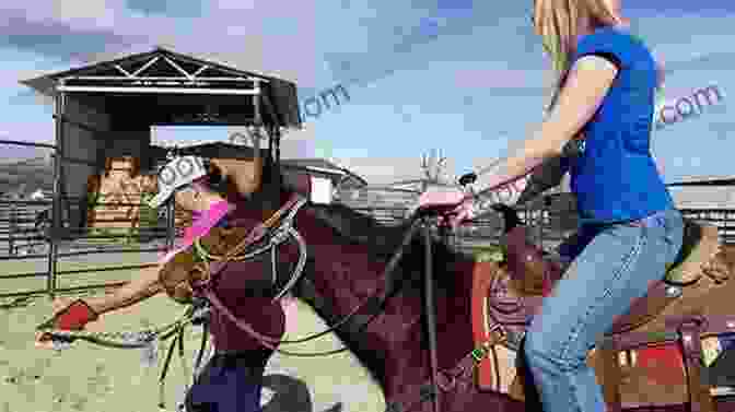 Tara And Julie Riding Horses Side By Side, Their Eyes Filled With Determination And Excitement Grabbing Mane Natalie Keller Reinert