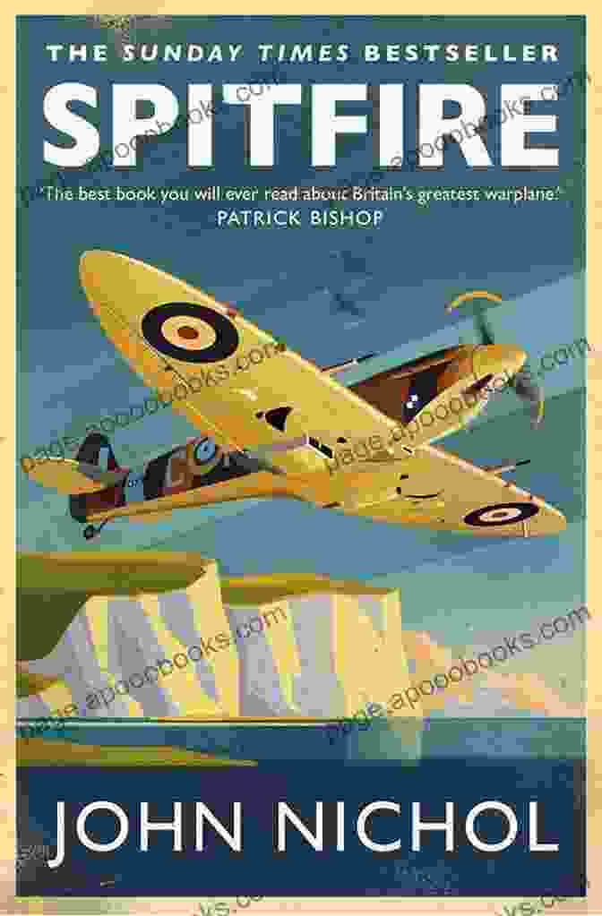 The Bright Blue Sky: The RAF Trilogy Book Cover Featuring A Spitfire Plane Soaring Through The Sky The Bright Blue Sky (The RAF Trilogy 1)