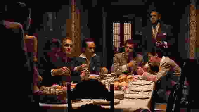 The Corleone Family Gathered Around A Table, Engaged In A Tense Discussion. Leave The Gun Take The Cannoli: The Epic Story Of The Making Of The Godfather