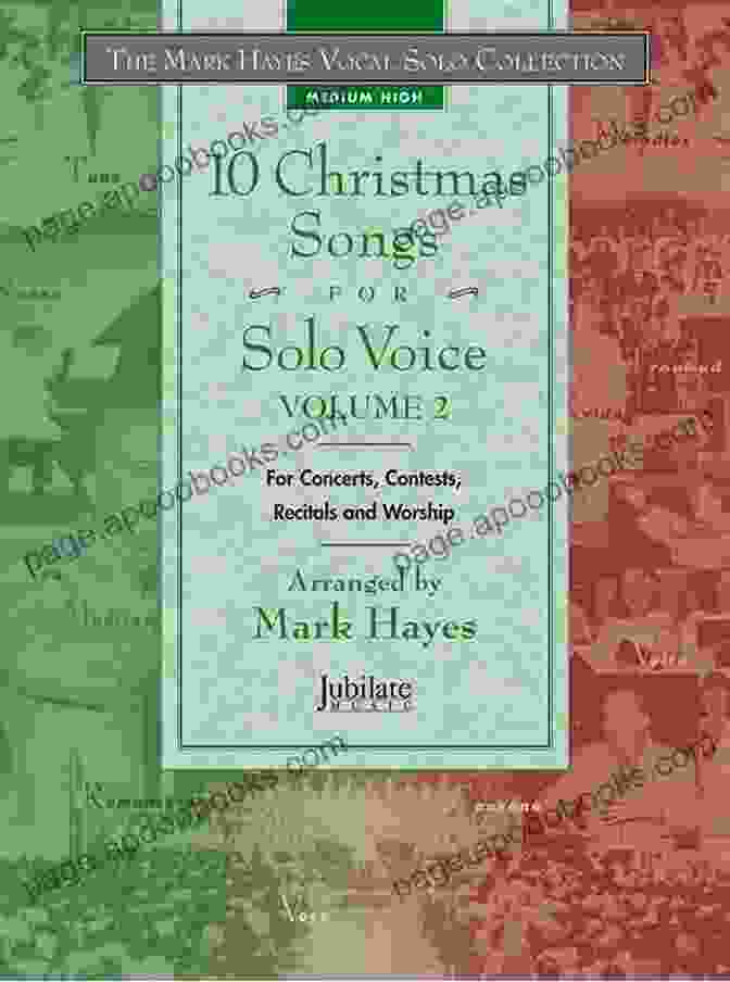 The Mark Hayes Vocal Solo Collection Book Cover The Mark Hayes Vocal Solo Collection: 10 Folk Songs For Solo Voice (Medium High Voice): For Concerts Contests And Recitals