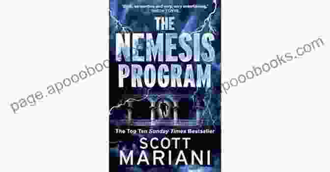 The Nemesis Program Book Cover Featuring Ben Hope, A Skilled Operative, Standing In The Shadows, Ready For Action. The Nemesis Program (Ben Hope 9)