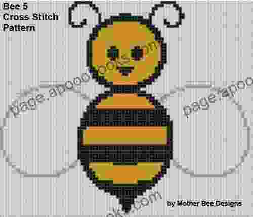 Bee 5 Cross Stitch Pattern Mother Bee Designs