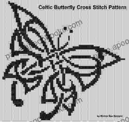 Celtic Butterfly Cross Stitch Pattern