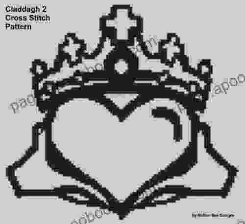 Claddagh 2 Cross Stitch Pattern Mother Bee Designs