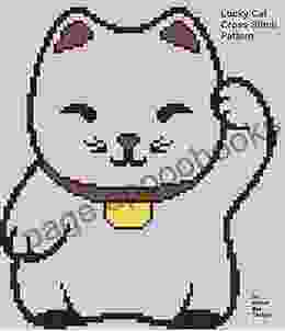 Lucky Cat Cross Stitch Pattern