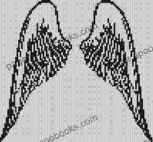 Angel Wings 2 Cross Stitch Pattern