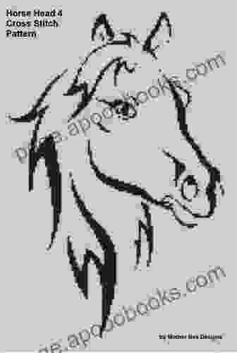 Horse Head 4 Cross Stitch Pattern