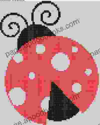 Ladybug 2 Cross Stitch Pattern Mother Bee Designs