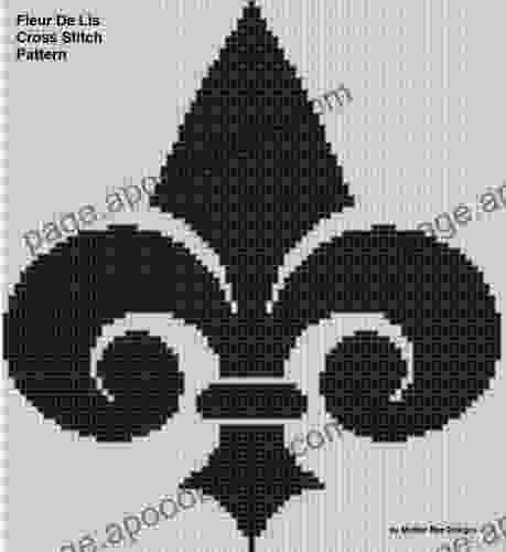 Fleur De Lis Cross Stitch Pattern