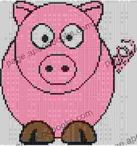 Pig Cross Stitch Pattern Mother Bee Designs