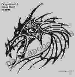 Dragon Head 3 Cross Stitch Pattern