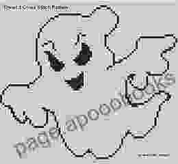 Ghost 2 Cross Stitch Pattern Mother Bee Designs