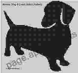 Weiner Dog 4 Cross Stitch Pattern